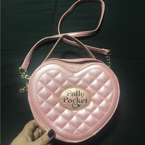 Polly Pocket Heart Shape Purse